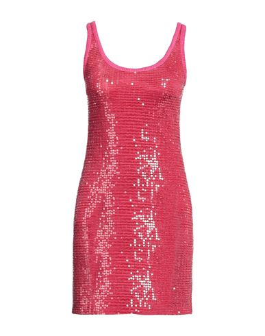 Missoni Woman Mini Dress Fuchsia Size 8 Viscose In Pink