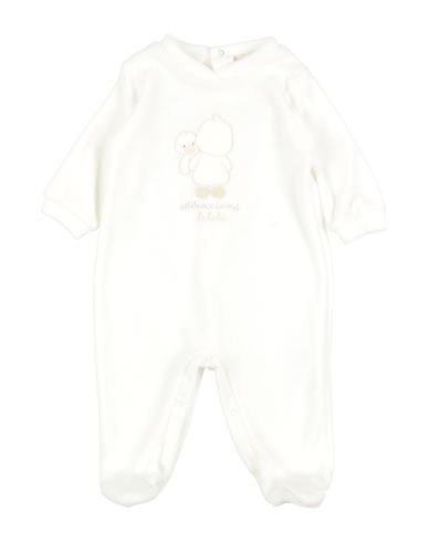 Shop Lalalù Newborn Girl Baby Jumpsuits & Overalls White Size 3 Cotton, Polyester