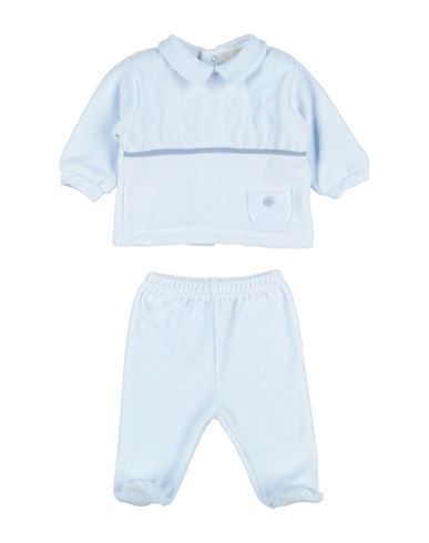 Shop Lalalù Newborn Boy Baby Set Sky Blue Size 3 Cotton, Polyester