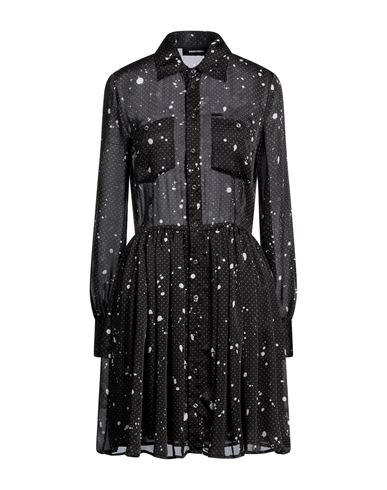 Dsquared2 Woman Mini Dress Black Size 10 Polyester
