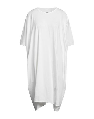 Rick Owens Drkshdw Drkshdw By Rick Owens Woman Midi Dress White Size Xs Cotton