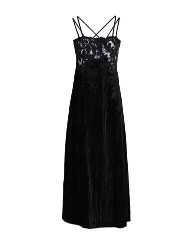 Topshop Woman Maxi Dress Black Size 10 Polyester