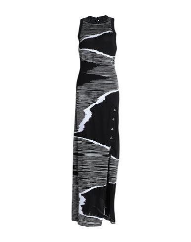 Shop Missoni Woman Maxi Dress Black Size 6 Viscose, Polyester