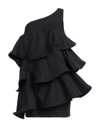 Souvenir Woman Mini Dress Black Size M Cotton