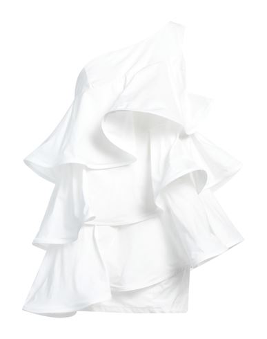 Souvenir Woman Mini Dress White Size M Cotton