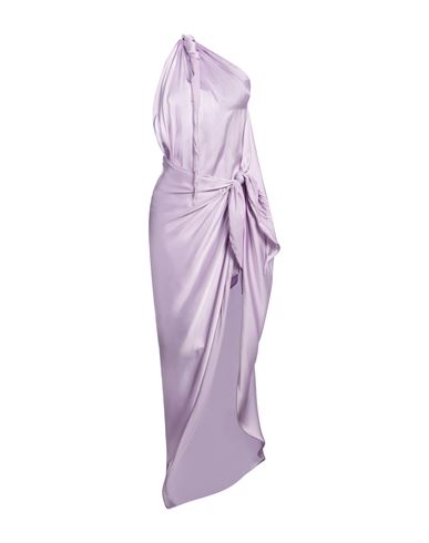Baobab Woman Mini Dress Lilac Size L Polyester In Purple