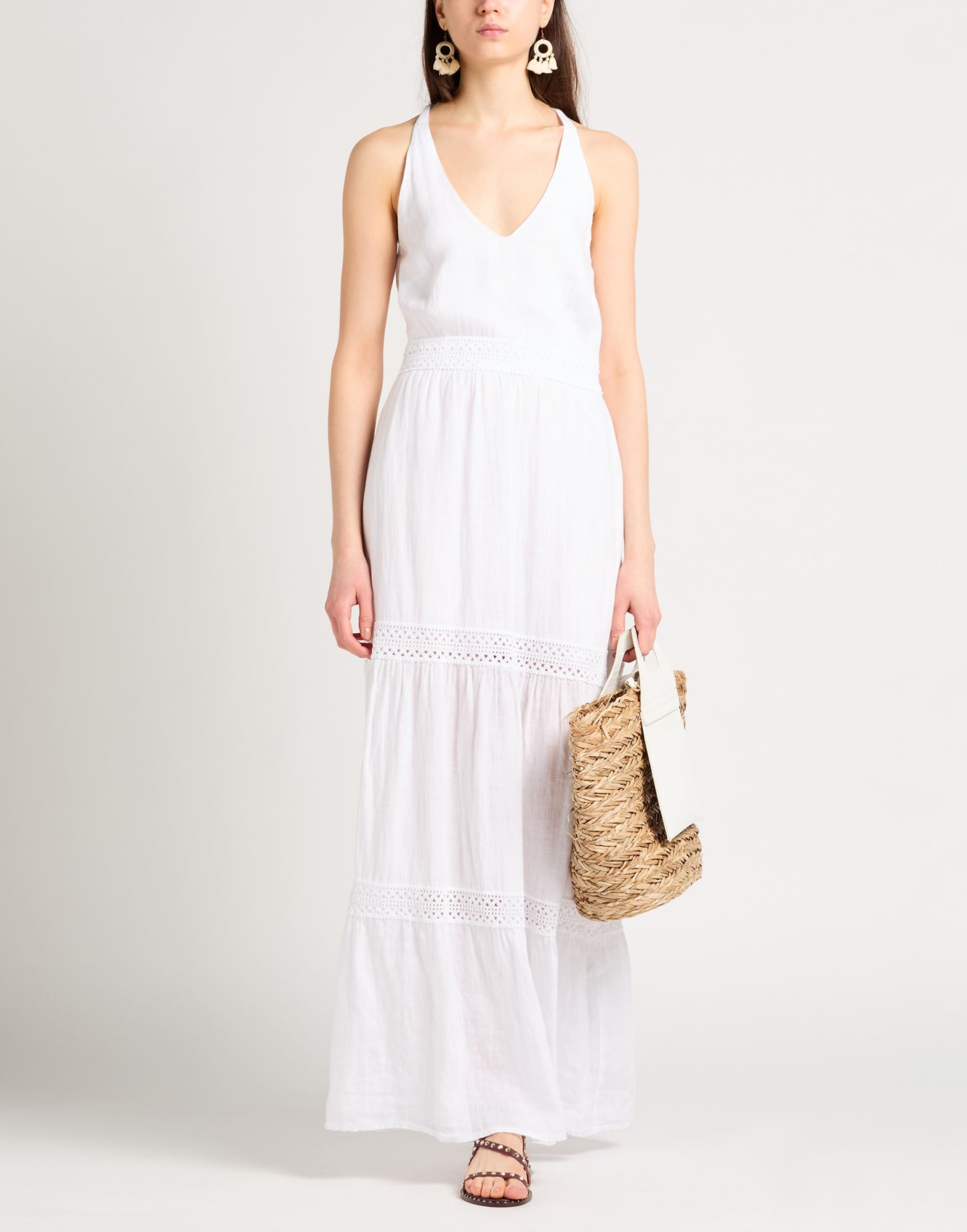  120% Lino - Kleider - Maxi-kleider - On Yoox.com 