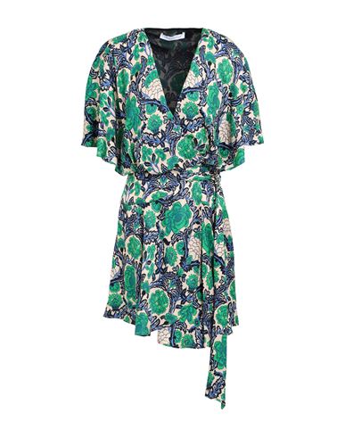 Shop Simona Corsellini Woman Mini Dress Green Size 2 Viscose