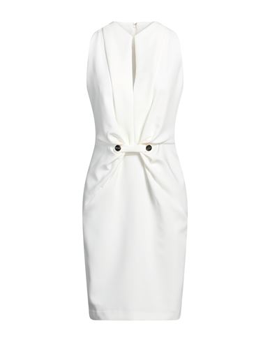 Liu •jo Woman Mini Dress White Size 2 Polyester, Elastane In White