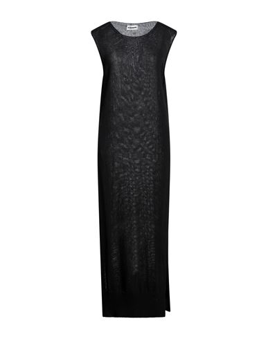Jil Sander Woman Maxi Dress Black Size 10 Cotton
