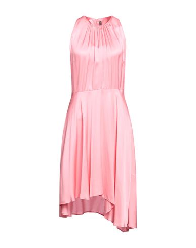 Manila Grace Woman Midi Dress Pink Size 8 Viscose