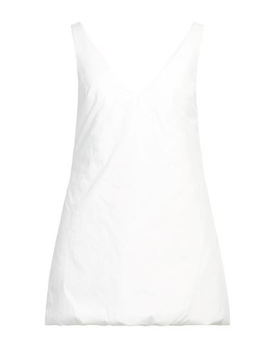 Khaite Woman Mini Dress White Size 6 Cotton