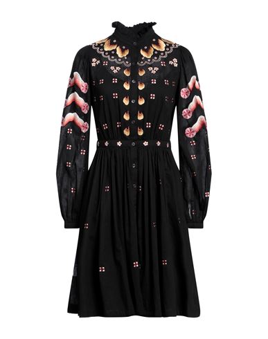 Temperley London Woman Mini Dress Black Size 6 Cotton