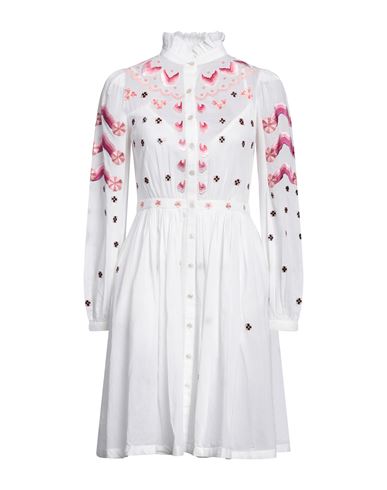 Temperley London Woman Mini Dress White Size 6 Cotton