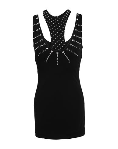 Shop John Richmond Woman Mini Dress Black Size 8 Viscose