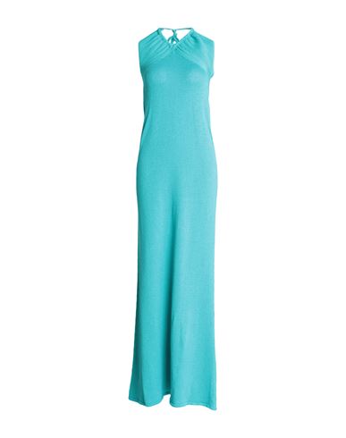 Maxi-Kleid Damen Tūrkis M Damen