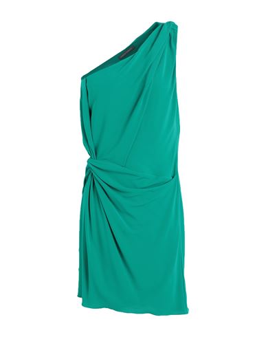 Alberta Ferretti Woman Mini Dress Emerald Green Size 8 Viscose