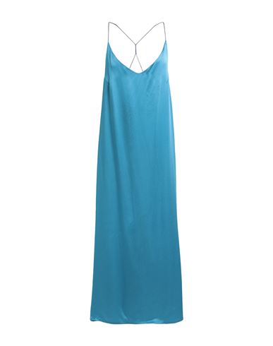 The Nina Studio Woman Midi Dress Pastel Blue Size M Polyester