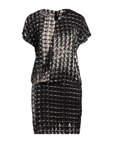 Shop Pinko Woman Mini Dress Steel Grey Size 4 Polyester