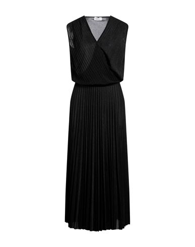 Rebel Queen Woman Maxi Dress Black Size Xs Polyester, Polyamide, Elastane