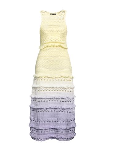 Vestido largo Mujer Amarillo 34,38,40,42 Mujer