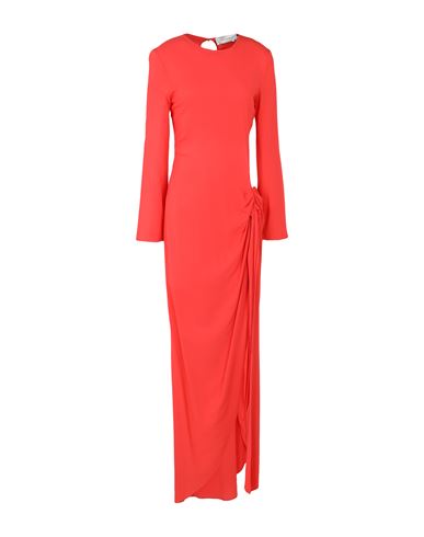 Silvia Tcherassi Woman Maxi Dress Tomato Red Size S Viscose, Elastane In Multi