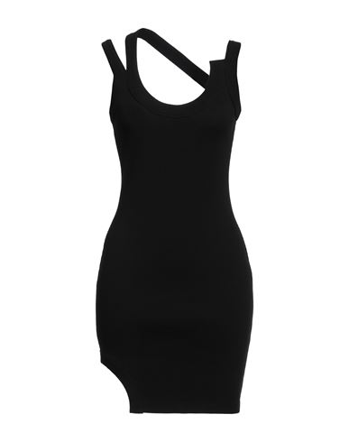 Shop Boyarovskaya Woman Mini Dress Black Size M Cotton, Elastane