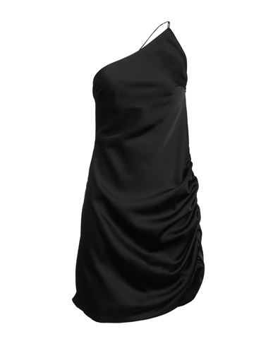 Shop Nineminutes Woman Mini Dress Black Size 8 Polyester, Elastane