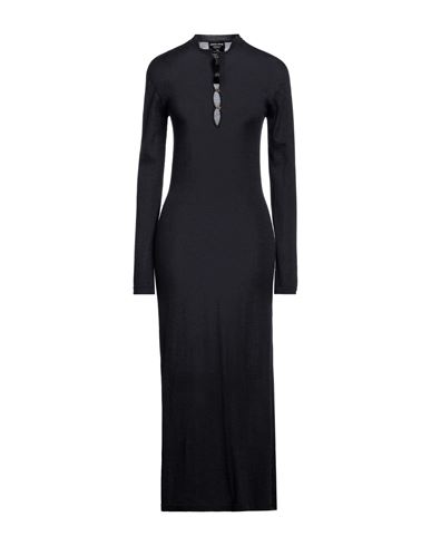 Giorgio Armani Woman Maxi Dress Midnight Blue Size 10 Cashmere