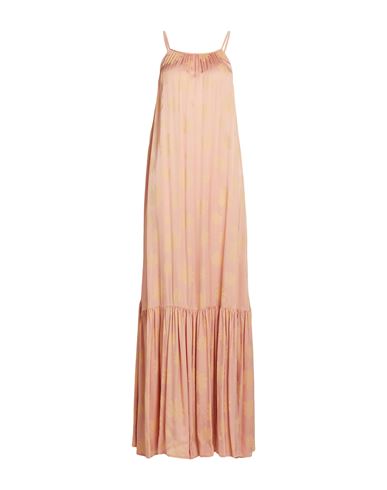 ALESSIA SANTI ALESSIA SANTI WOMAN MAXI DRESS BLUSH SIZE 8 VISCOSE 