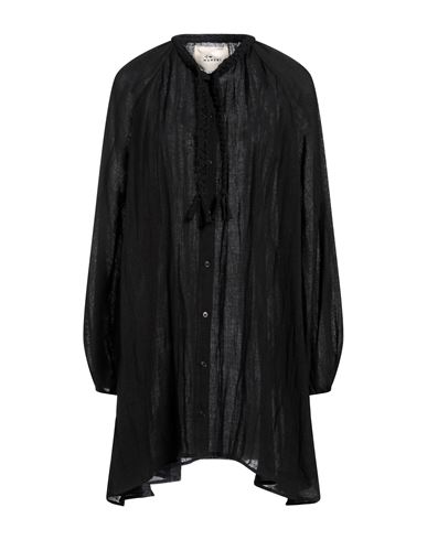 Manebi Manebí Woman Mini Dress Black Size 8 Linen, Polyamide