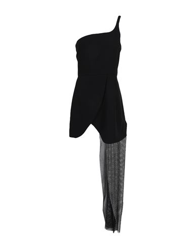 Feleppa Woman Mini Dress Black Size 8 Polyester, Elastic Fibres
