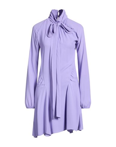 N°21 Woman Mini Dress Lilac Size 6 Viscose In Purple