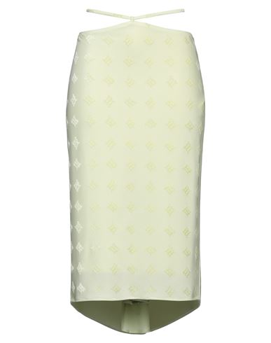 Shop Misbhv Woman Midi Skirt Light Green Size L Viscose, Polyester