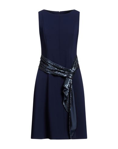 Aspesi Woman Mini Dress Bright Blue Size 10 Triacetate, Polyester