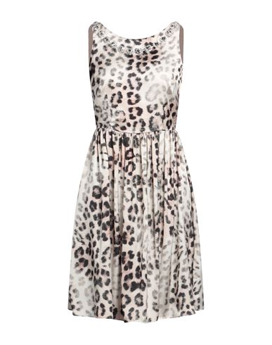 Shop Gaelle Paris Gaëlle Paris Woman Mini Dress Beige Size 8 Polyester