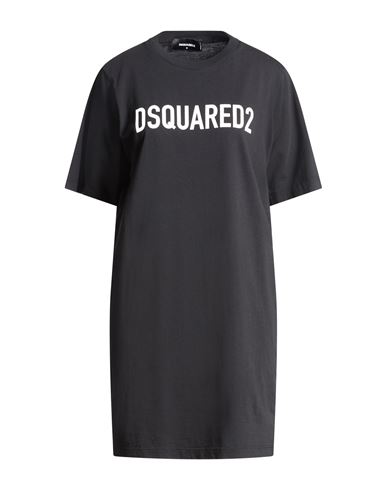 Dsquared2 Woman Mini Dress Black Size S Cotton