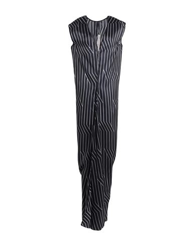 Shop Rick Owens Woman Midi Dress Black Size 6 Cupro