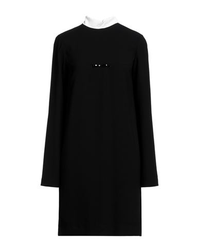 Shop N°21 Woman Mini Dress Black Size 8 Polyester, Acetate, Silk