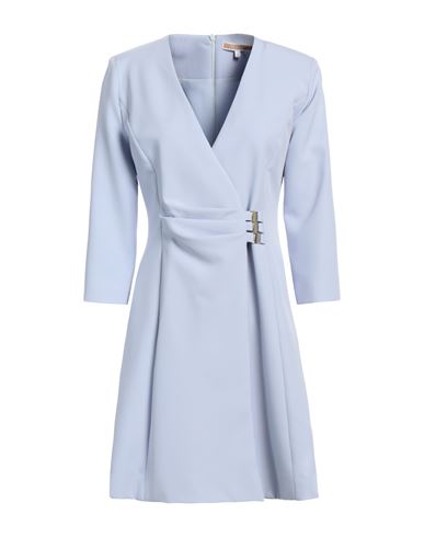 Shop Kocca Woman Mini Dress Sky Blue Size M Polyester, Elastane