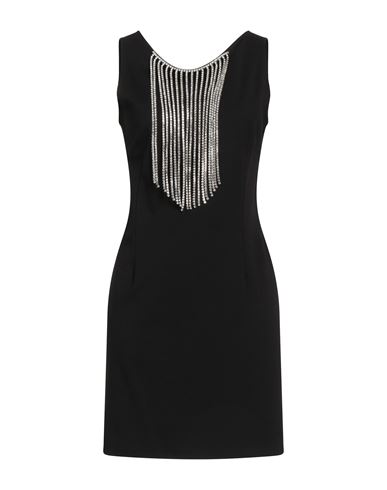 Gaelle Paris Gaëlle Paris Woman Mini Dress Black Size 8 Viscose, Polyamide, Elastane