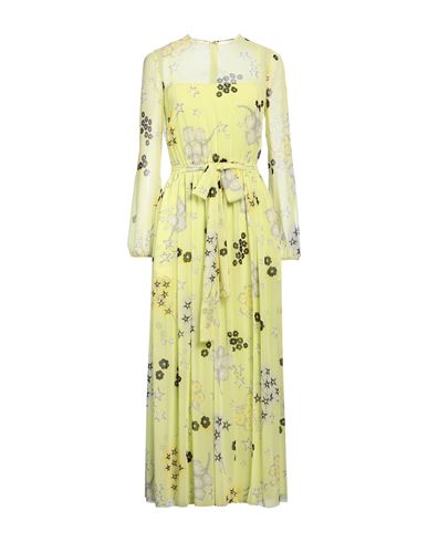 Shop Red Valentino Woman Maxi Dress Yellow Size 2 Polyester