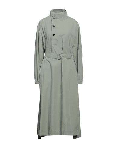 Jil Sander+ Woman Midi Dress Sage Green Size 10 Cotton