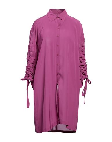Fisico Woman Mini Dress Mauve Size S Viscose In Purple
