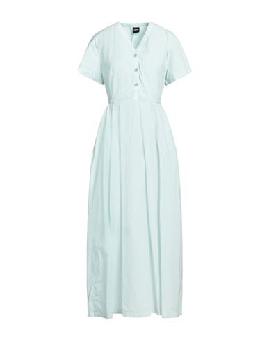 Shop Aspesi Woman Maxi Dress Light Green Size 4 Cotton
