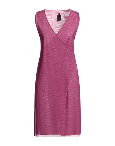 Fisico Woman Mini Dress Mauve Size M Polyamide, Elastane In Pink