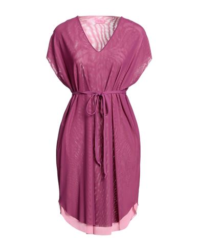 Fisico Woman Mini Dress Mauve Size M Polyamide, Elastane In Purple