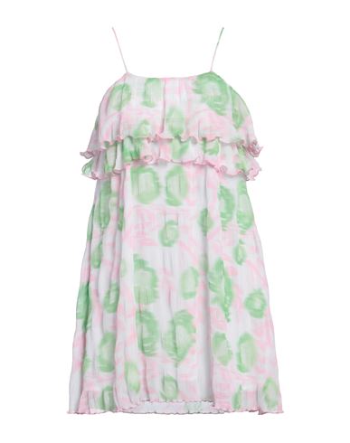 Ganni Woman Mini Dress Light Pink Size 6 Recycled Polyester