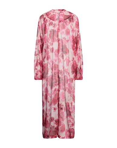 Shop Dries Van Noten Woman Maxi Dress Pink Size 4 Polyester