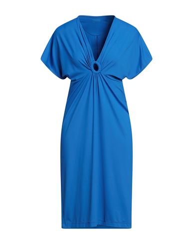 Fisico Woman Midi Dress Blue Size M Polyamide, Elastane